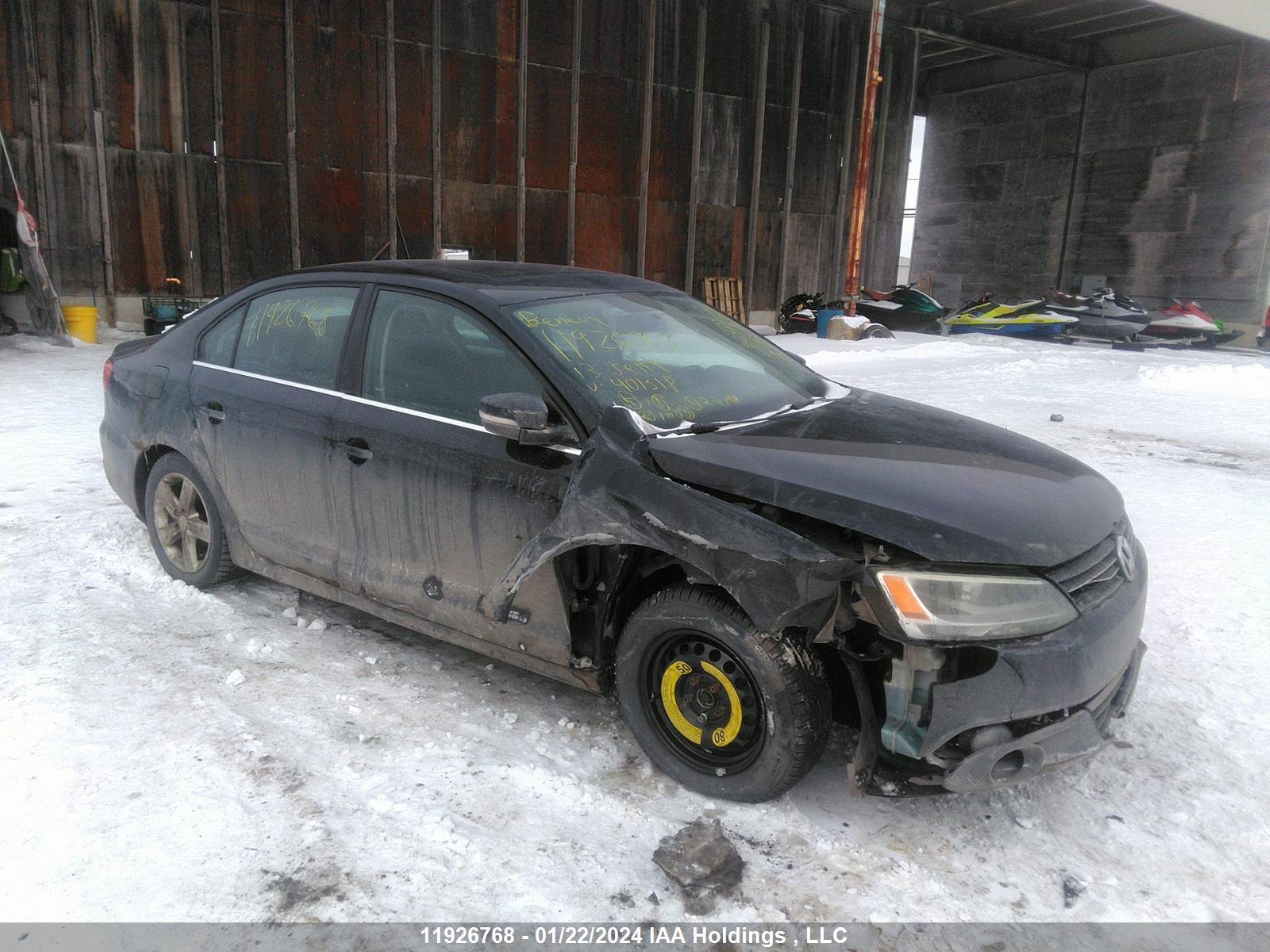 VOLKSWAGEN JETTA 2013 3vwdl7aj3dm401518