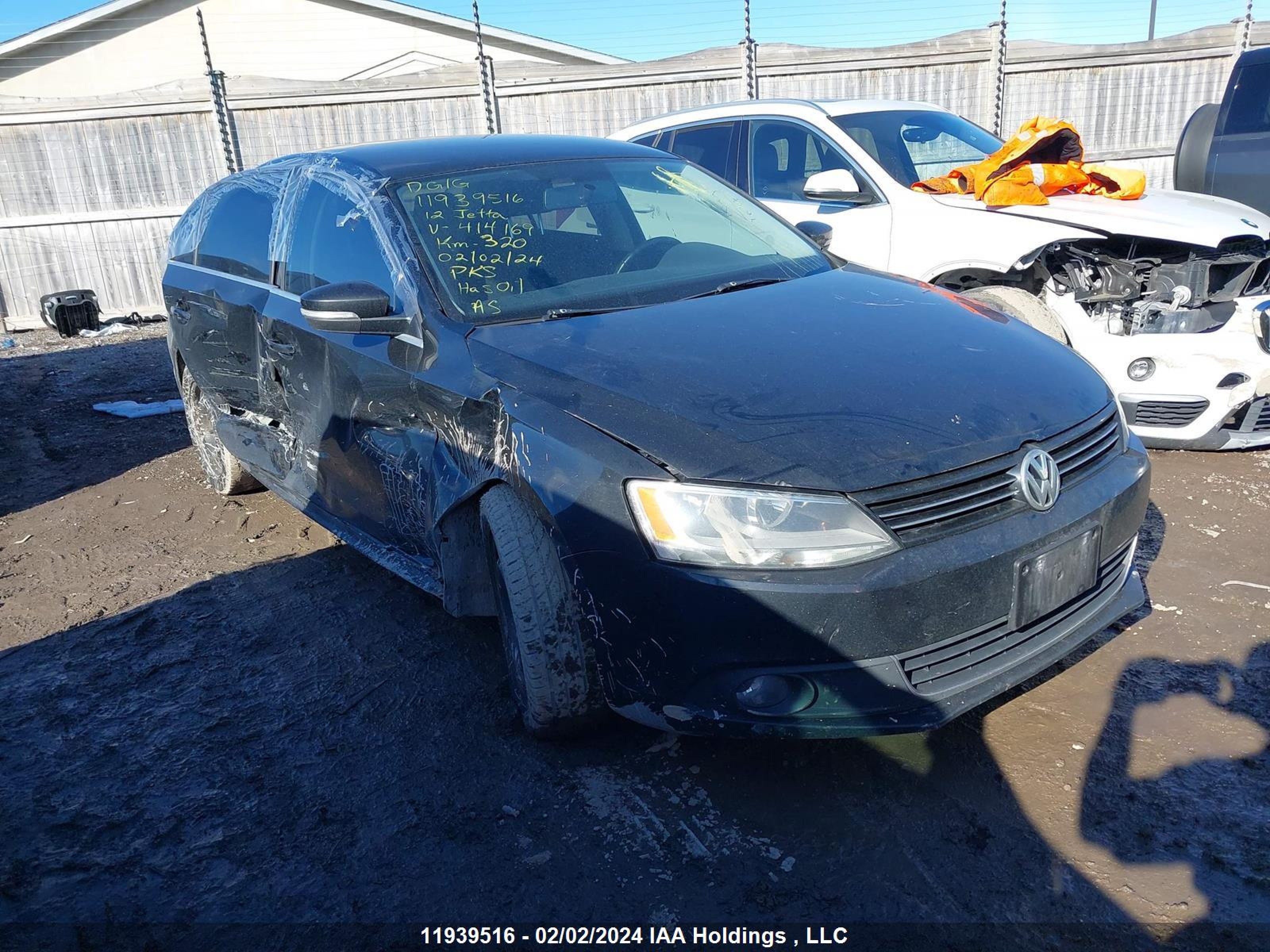 VOLKSWAGEN JETTA 2012 3vwdl7aj5cm414169