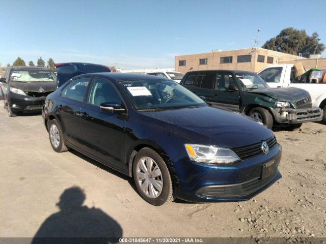 VOLKSWAGEN JETTA SEDAN 2012 3vwdp7aj2cm396072