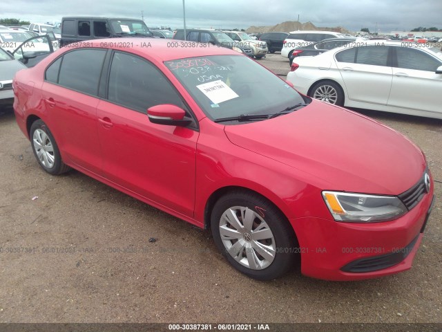 VOLKSWAGEN JETTA SEDAN 2012 3vwdp7aj6cm031815