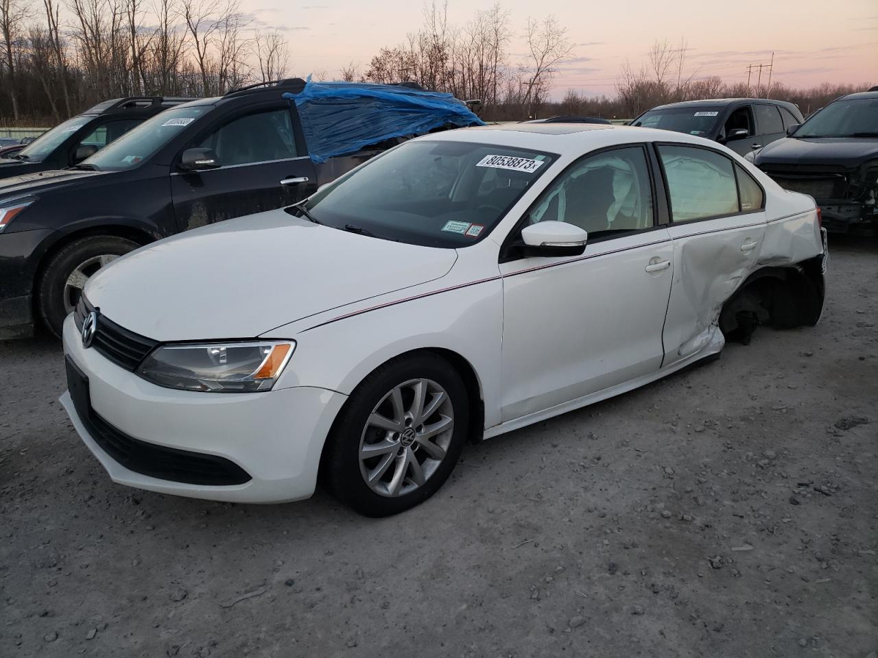 VOLKSWAGEN JETTA 2012 3vwdp7ajxcm407089