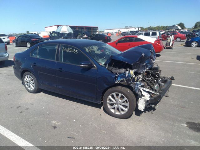 VOLKSWAGEN JETTA SEDAN 2011 3vwdx7aj1bm012524