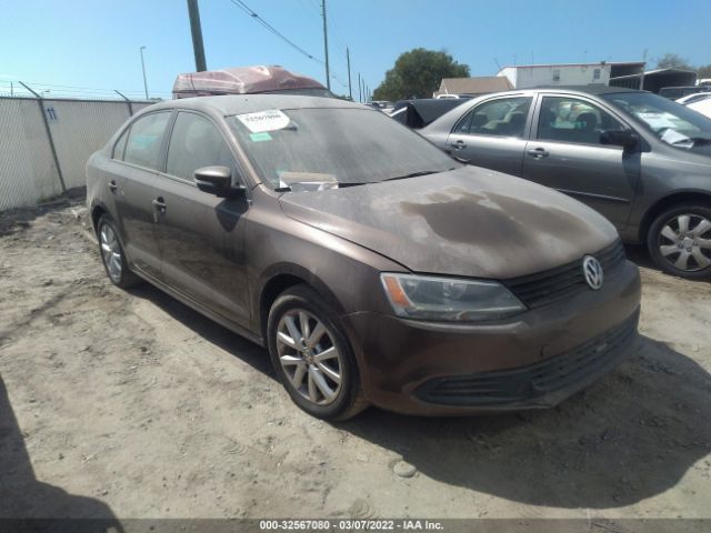 VOLKSWAGEN JETTA SEDAN 2011 3vwdx7aj2bm021541