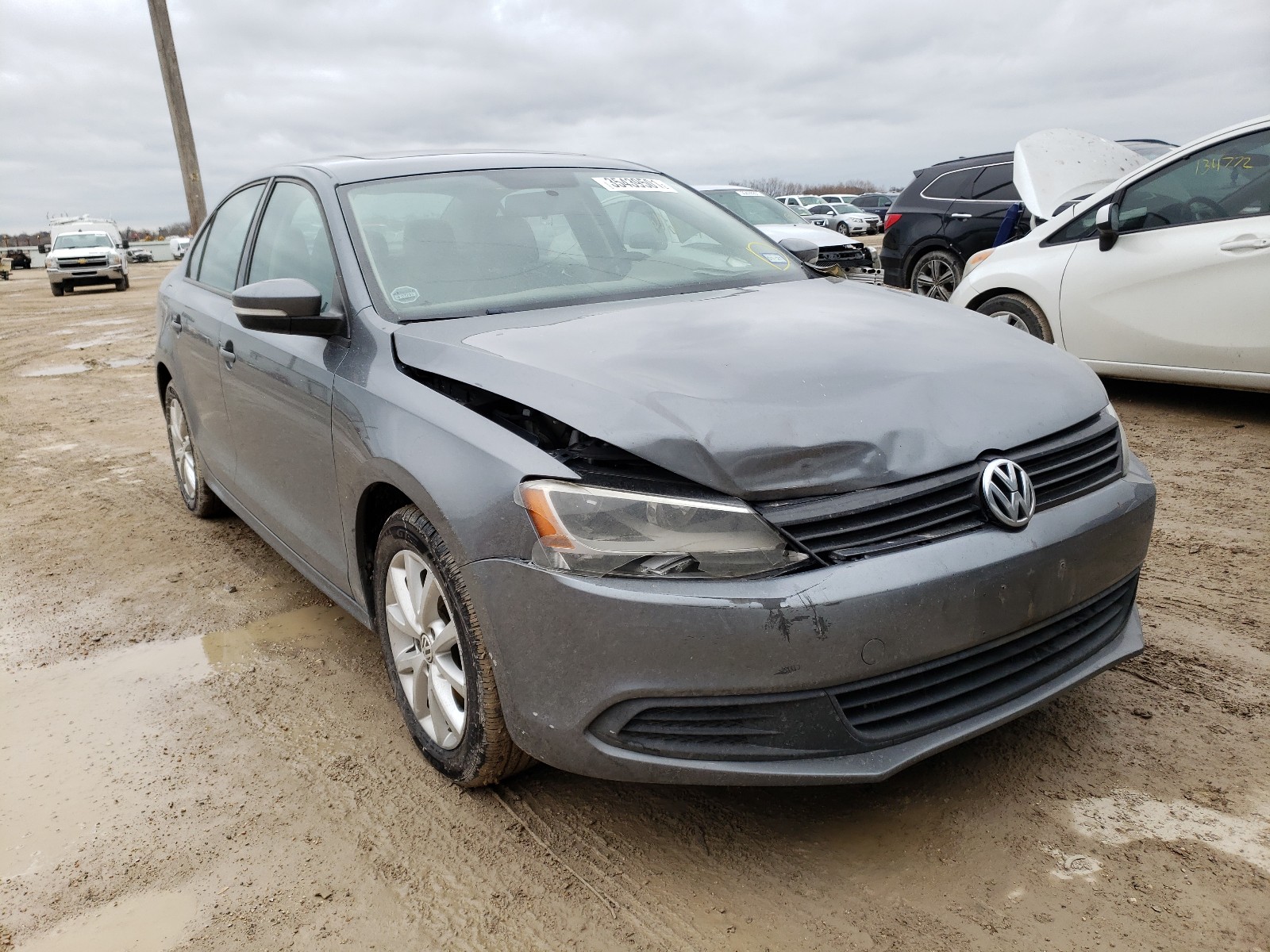 VOLKSWAGEN JETTA SE 2011 3vwdx7aj2bm318986