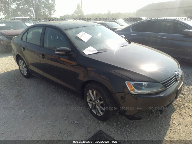 VOLKSWAGEN JETTA SEDAN 2012 3vwdx7aj3cm361217