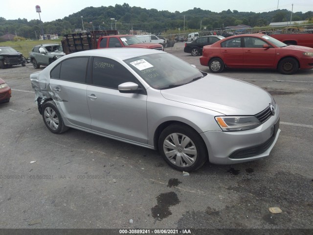 VOLKSWAGEN JETTA SEDAN 2012 3vwdx7aj3cm390314