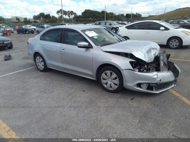 VOLKSWAGEN JETTA SEDAN 2013 3vwdx7aj4dm287629