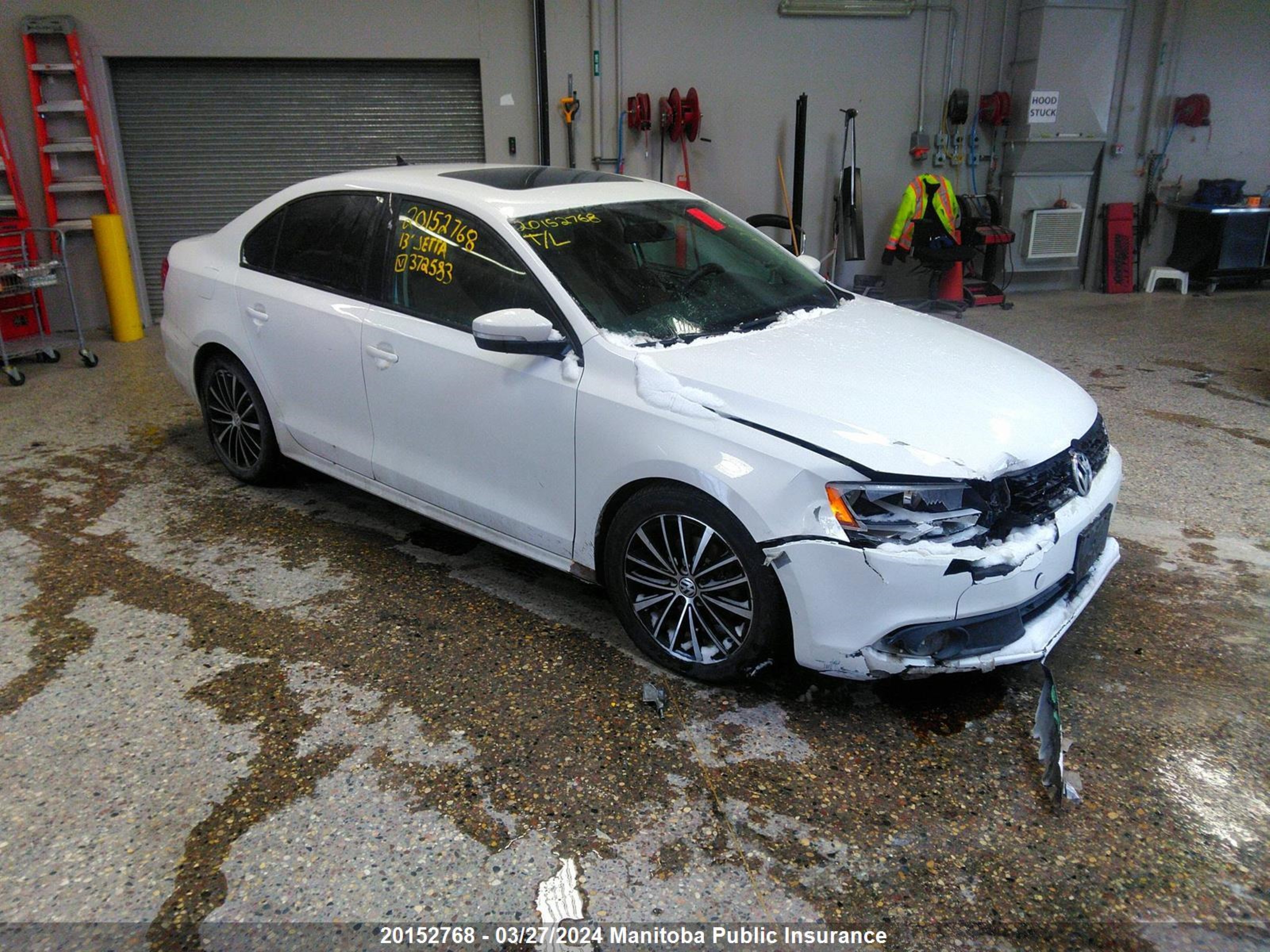 VOLKSWAGEN JETTA 2013 3vwdx7aj4dm372583