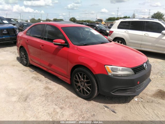 VOLKSWAGEN JETTA SEDAN 2011 3vwdx7aj6bm388412