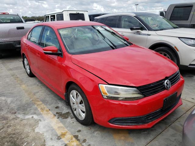 VOLKSWAGEN JETTA SE 2012 3vwdx7aj6cm116122