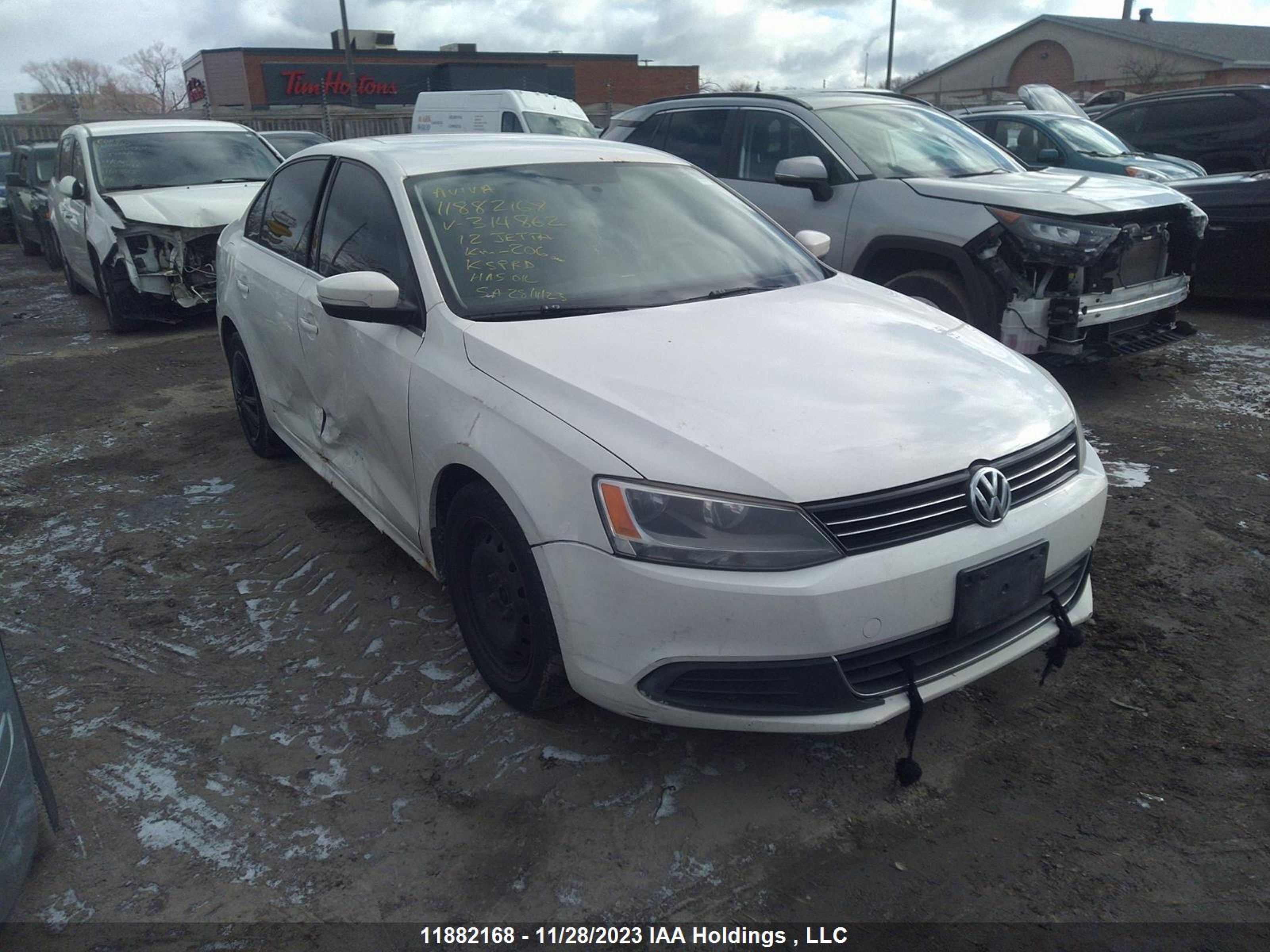 VOLKSWAGEN JETTA 2012 3vwdx7aj6cm314862