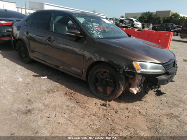 VOLKSWAGEN JETTA SEDAN 2012 3vwdx7aj6cm354925