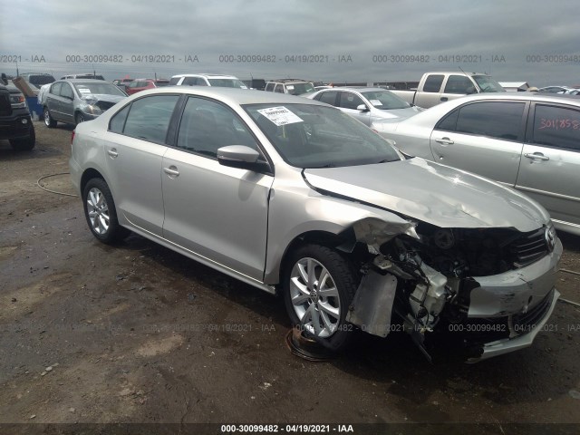 VOLKSWAGEN JETTA SEDAN 2012 3vwdx7aj7cm341567