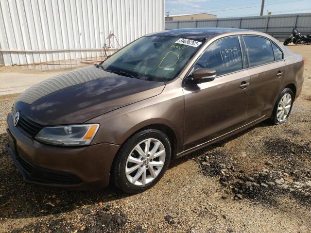 VOLKSWAGEN JETTA SE 2012 3vwdx7aj8cm114484