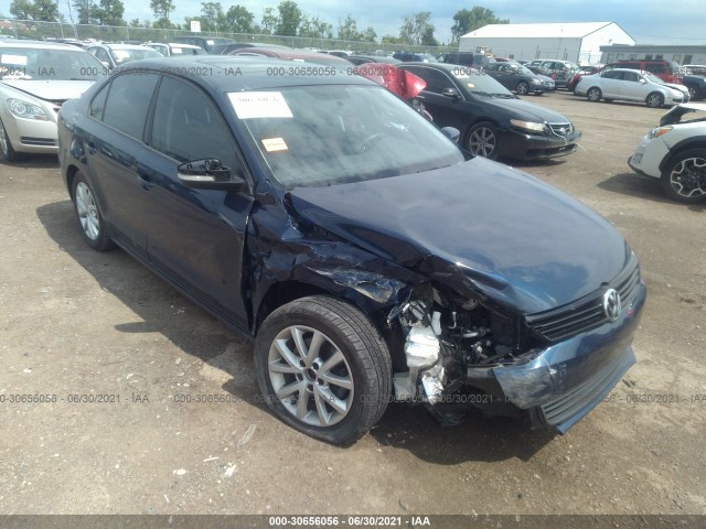 VOLKSWAGEN JETTA SEDAN 2012 3vwdx7aj8cm306567