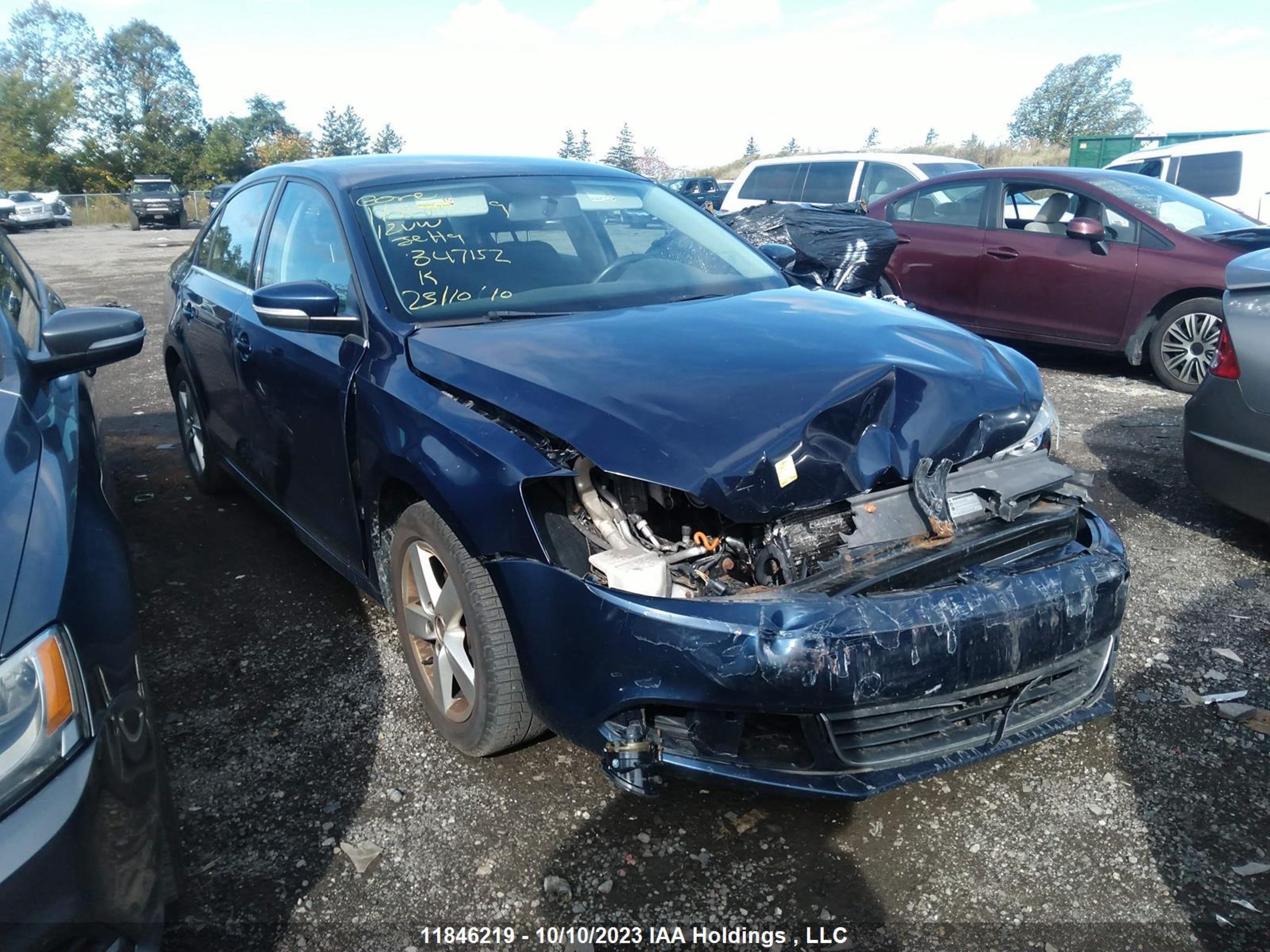 VOLKSWAGEN JETTA 2012 3vwdx7aj8cm347152