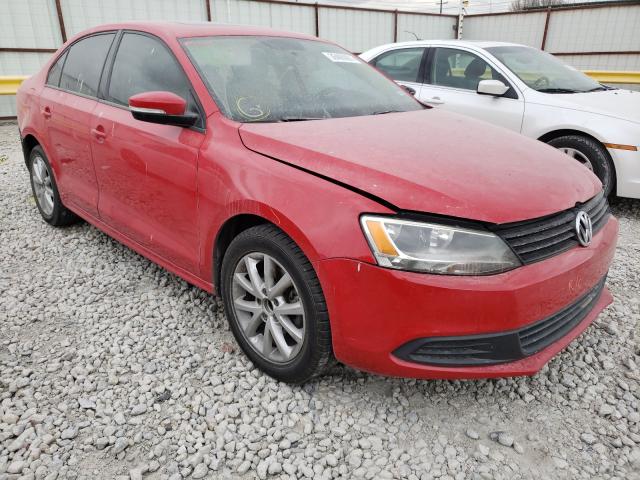 VOLKSWAGEN JETTA SE 2012 3vwdx7aj8cm376165