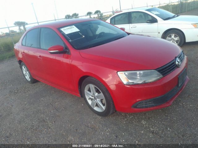 VOLKSWAGEN JETTA SEDAN 2012 3vwdx7aj9cm300597