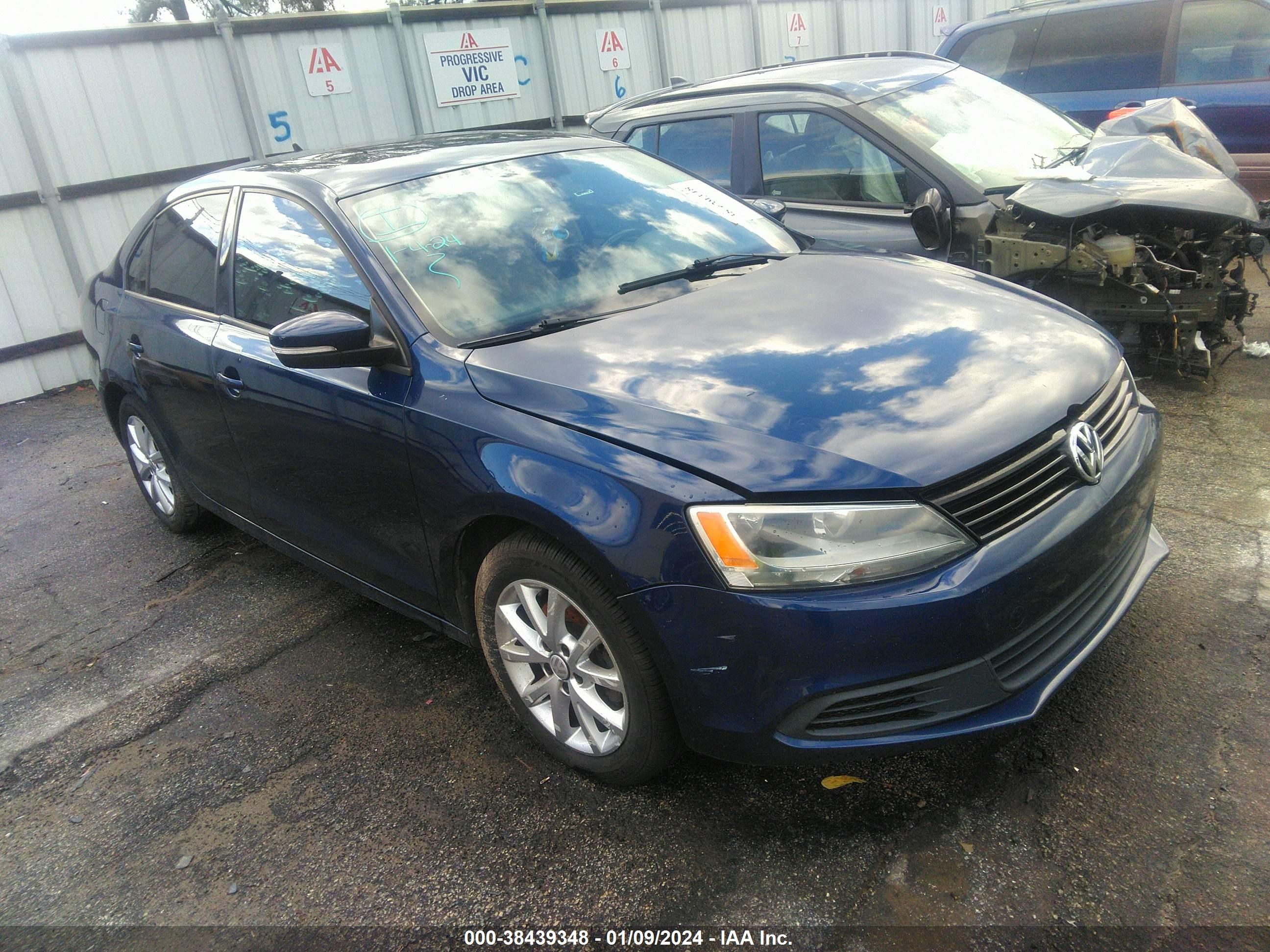 VOLKSWAGEN JETTA 2012 3vwdx7aj9cm389393