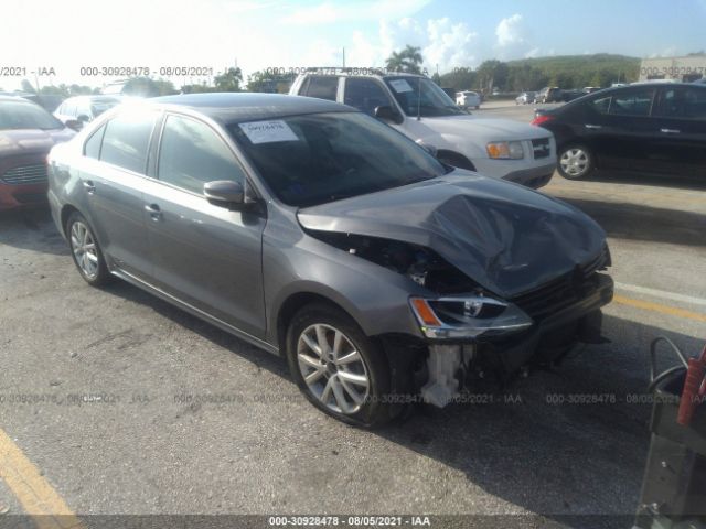 VOLKSWAGEN JETTA SEDAN 2012 3vwdx7ajxcm366480