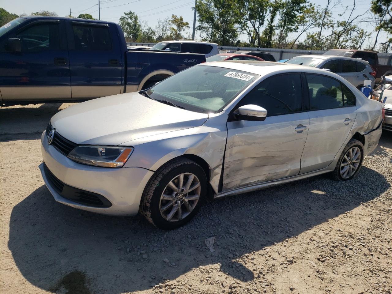 VOLKSWAGEN JETTA 2012 3vwdx7ajxcm405391