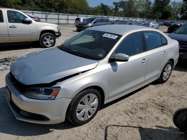 VOLKSWAGEN JETTA SE 2011 3vwdz7ajxbm047847