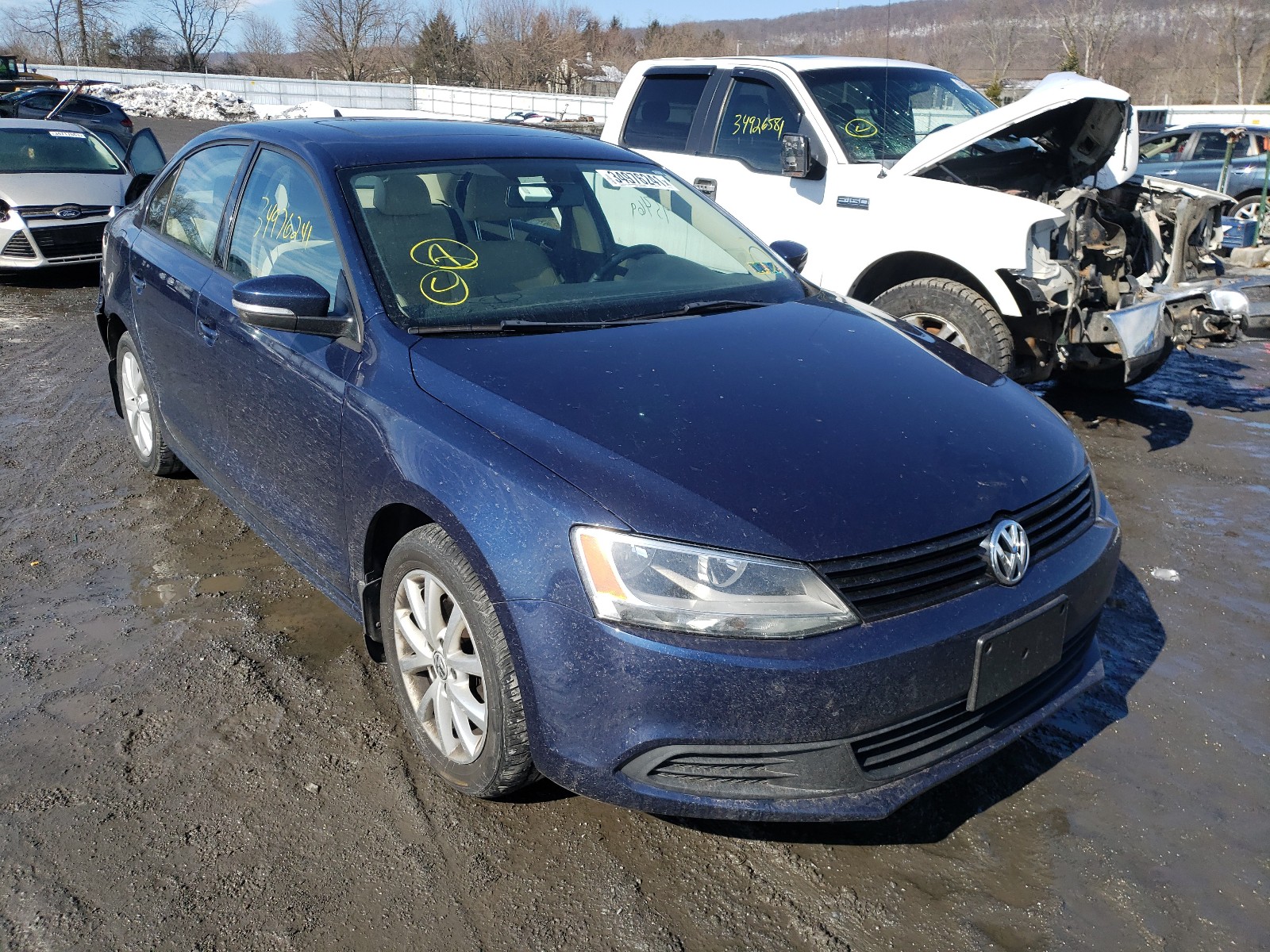 VOLKSWAGEN JETTA SE 2011 3vwdz7ajxbm391727