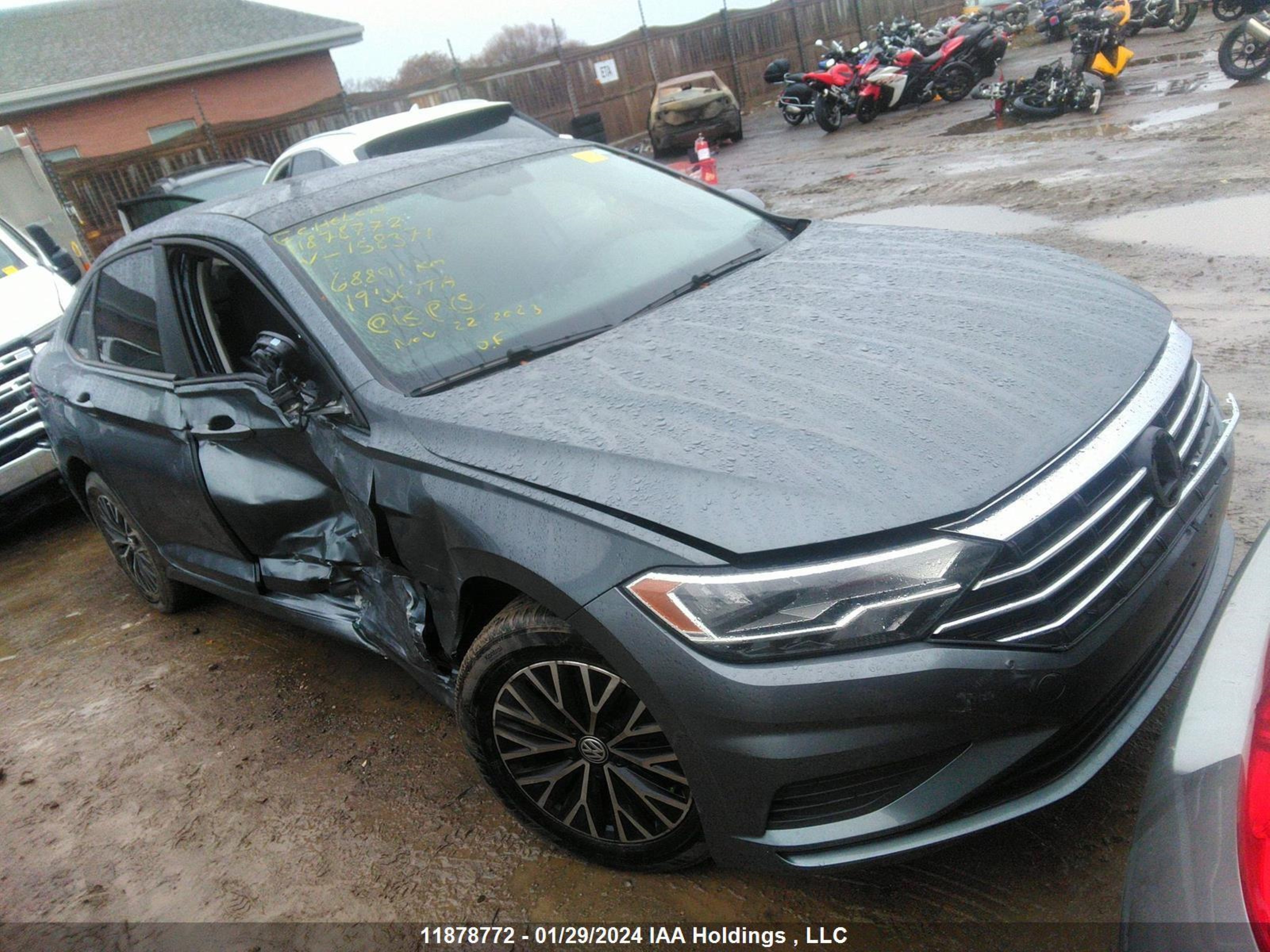 VOLKSWAGEN JETTA 2019 3vwe57bu4km158371