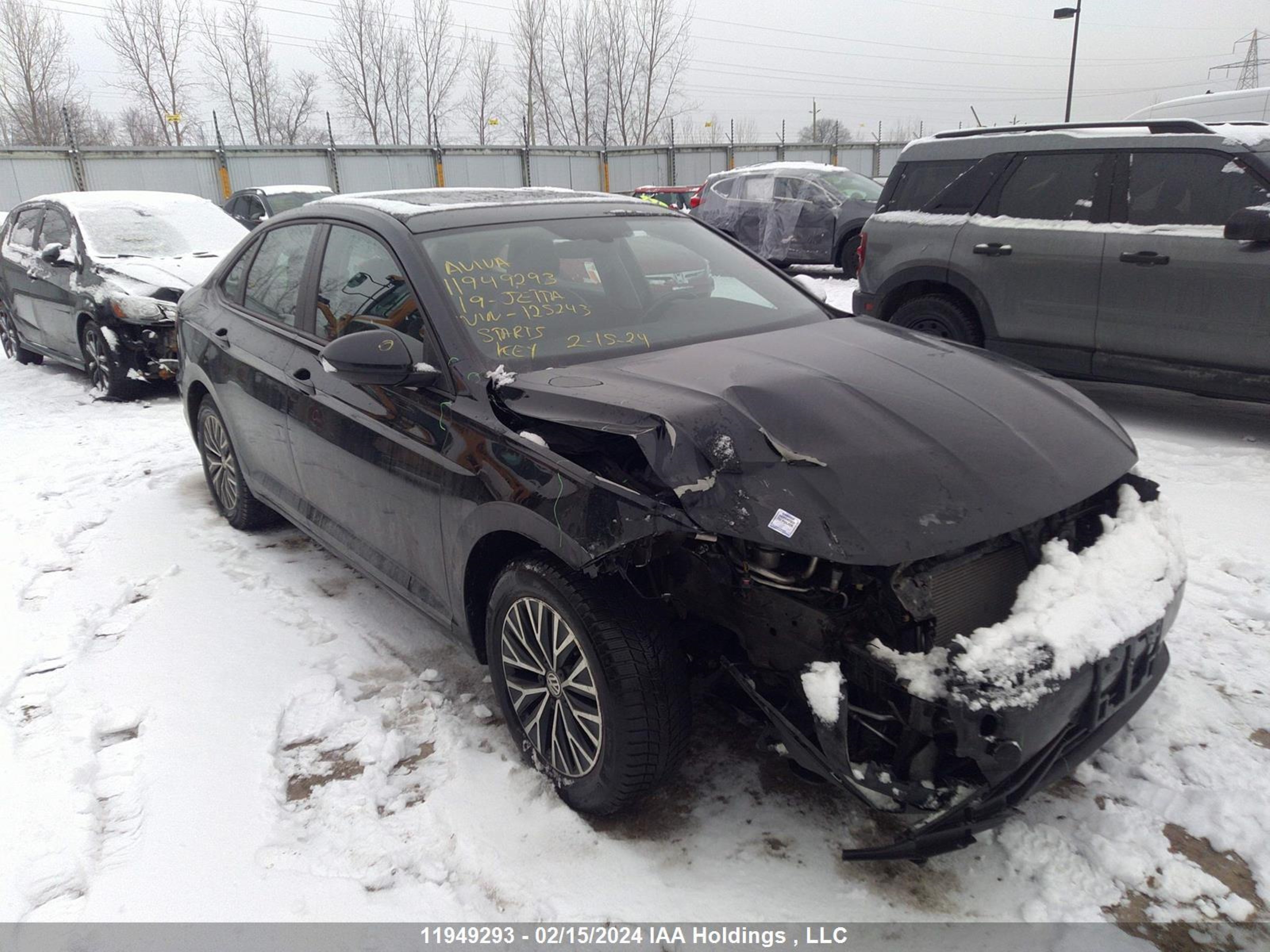 VOLKSWAGEN JETTA 2019 3vwe57bu6km125243