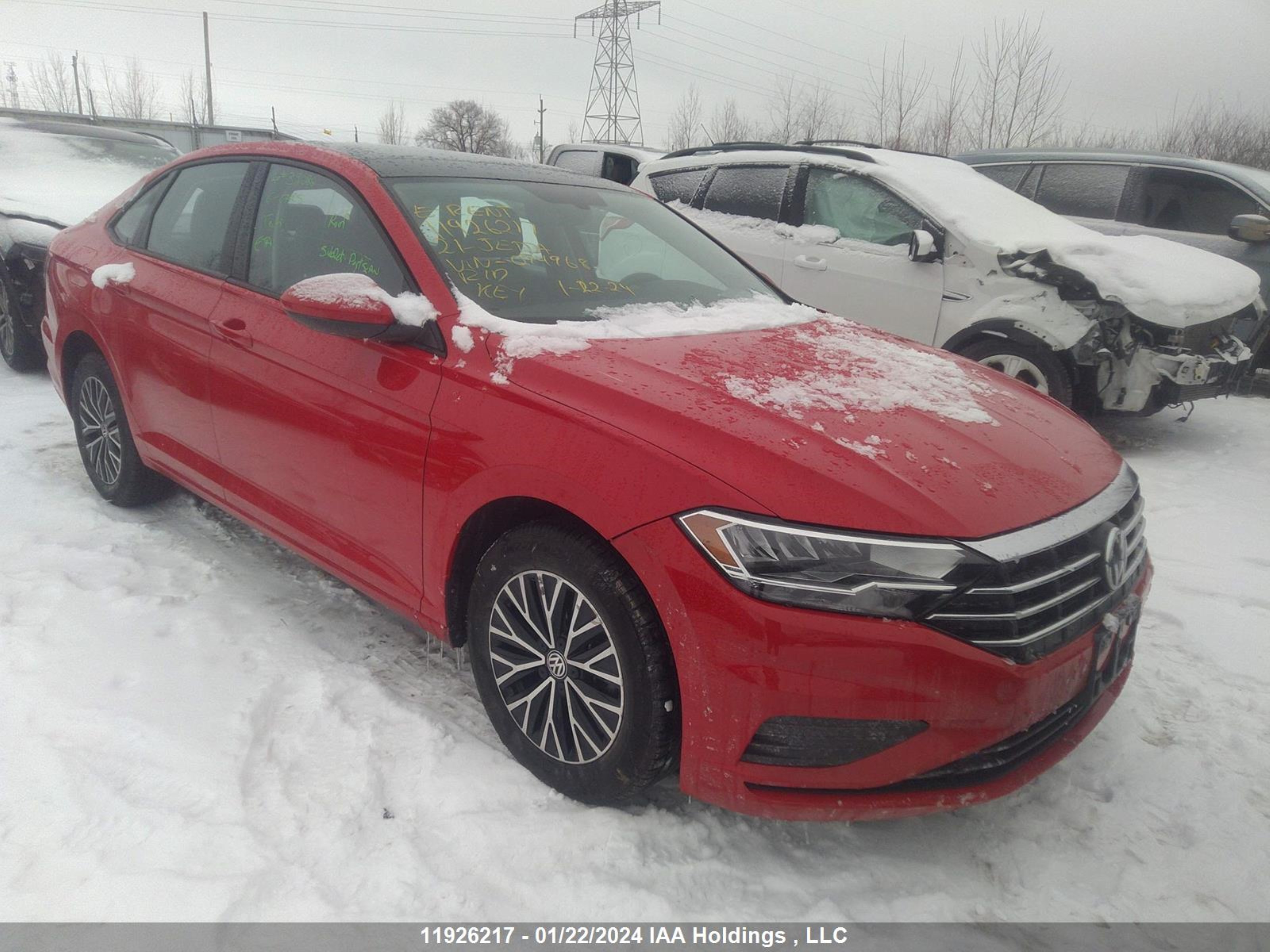 VOLKSWAGEN JETTA 2021 3vwe57bu9mm074968