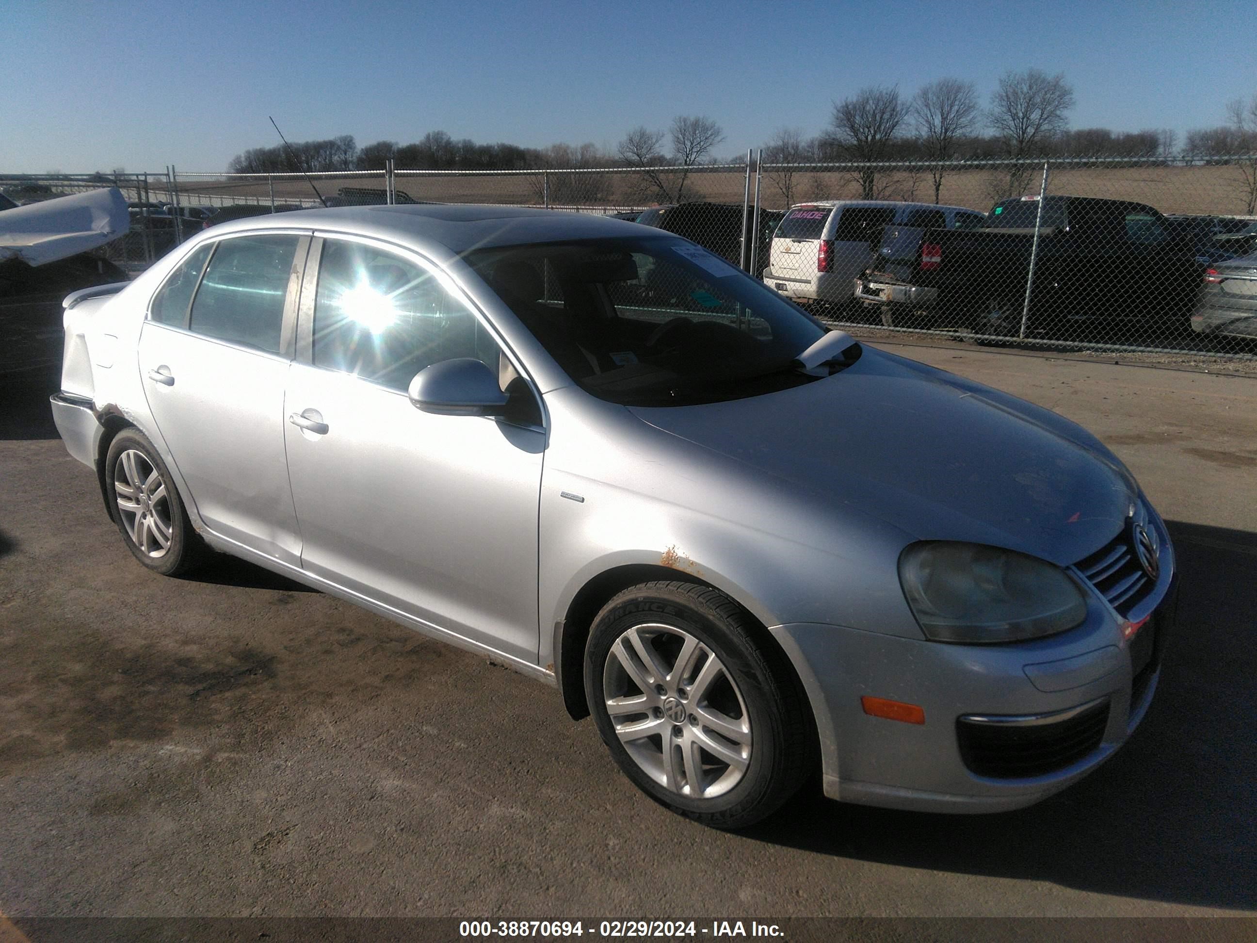 VOLKSWAGEN JETTA 2007 3vwef71kx7m061504