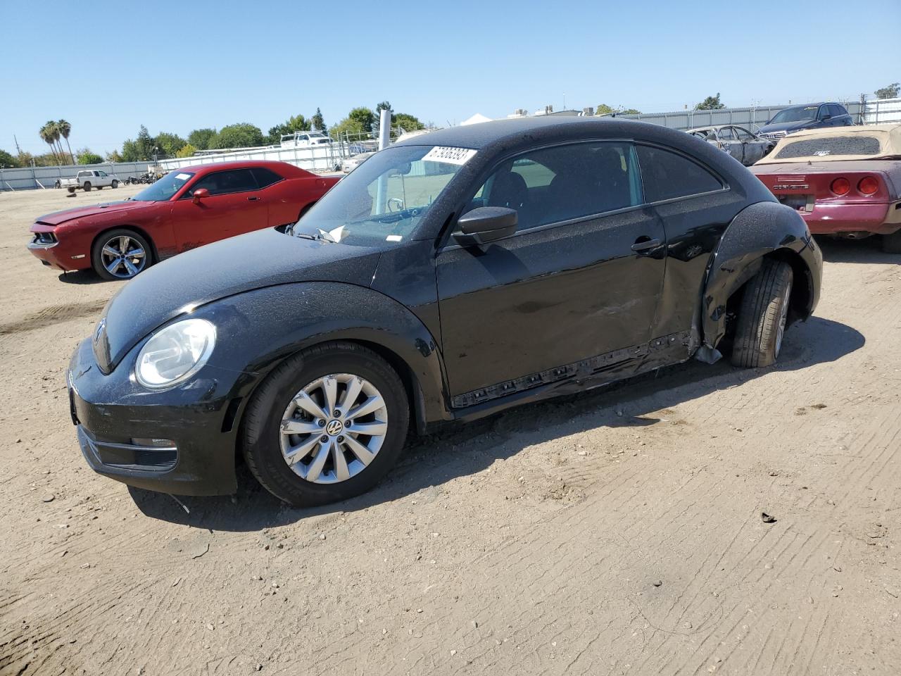 VOLKSWAGEN BEETLE 2014 3vwf17atxem646687