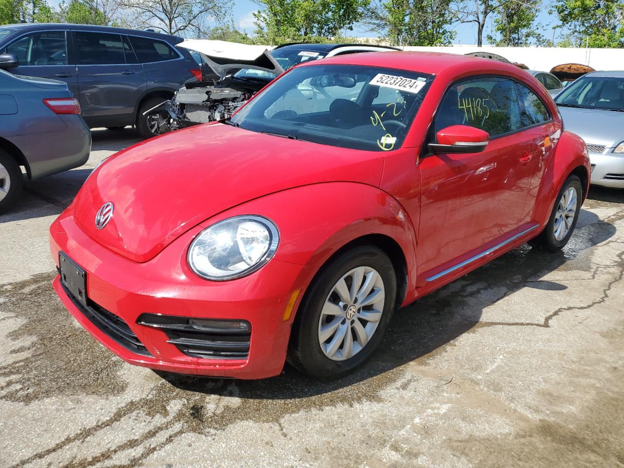 VOLKSWAGEN BEETLE 2019 3vwfd7at5km719192