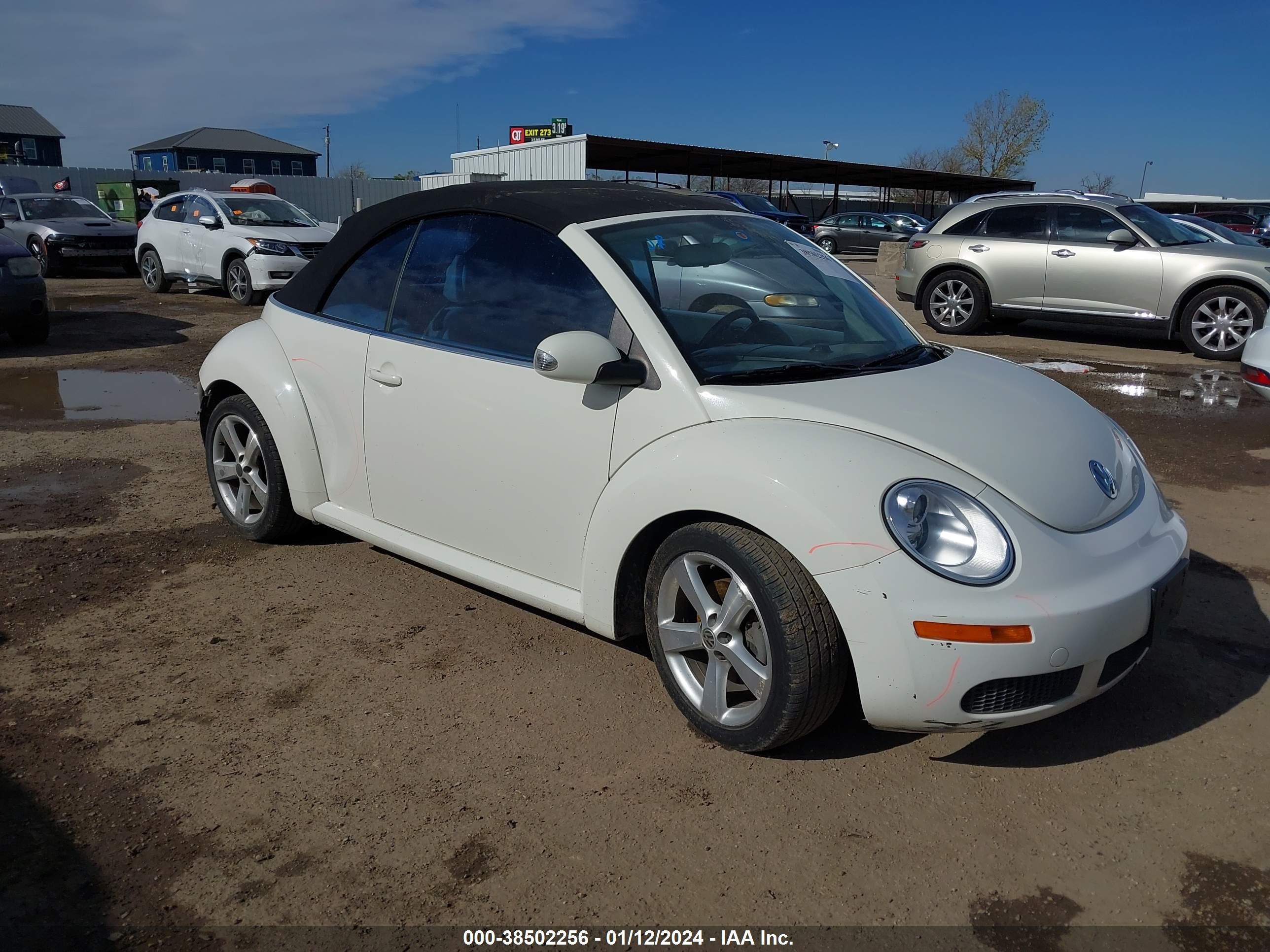 VOLKSWAGEN BEETLE 2007 3vwff31y67m411728