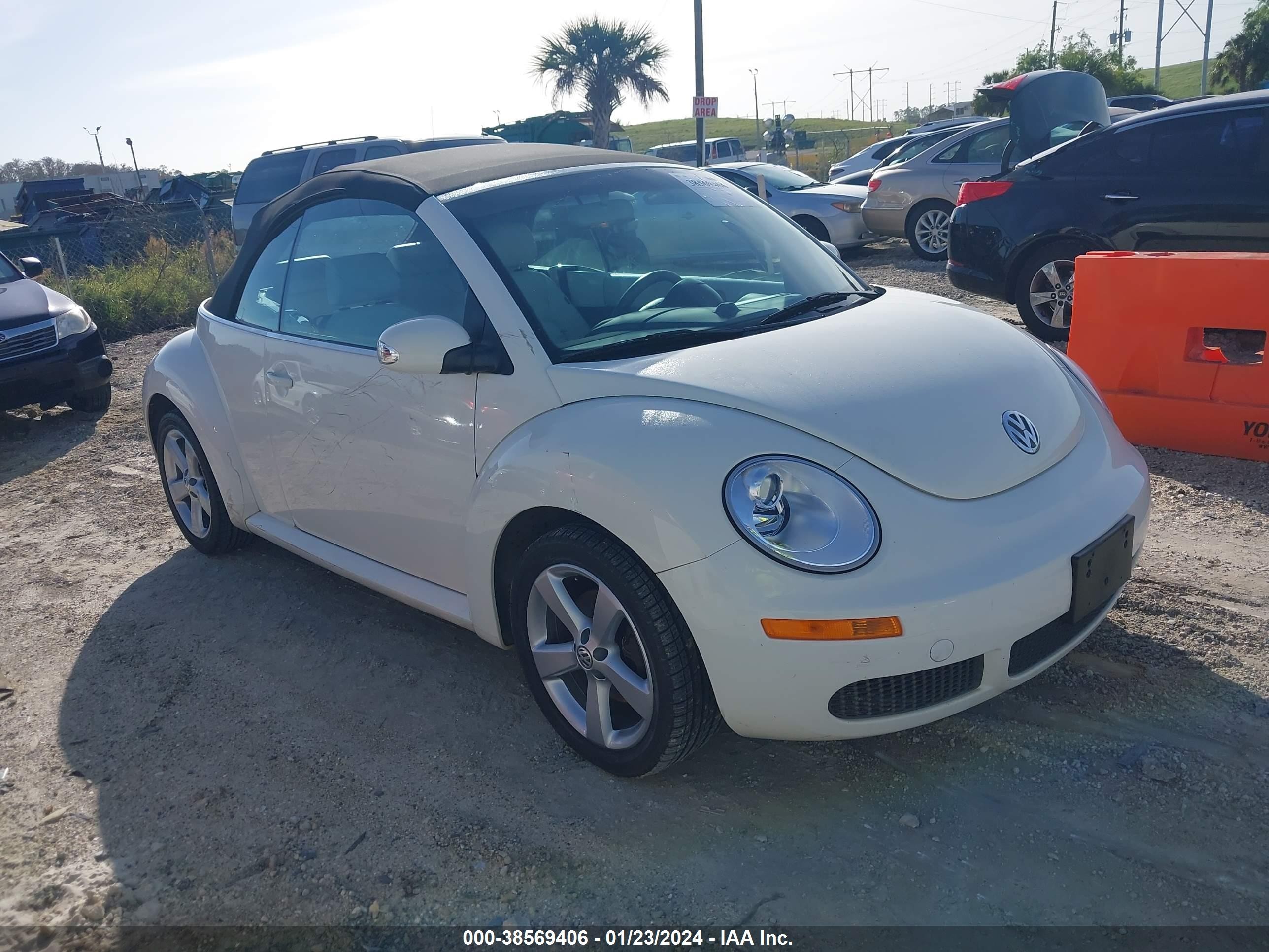 VOLKSWAGEN BEETLE 2007 3vwfg31y57m419400