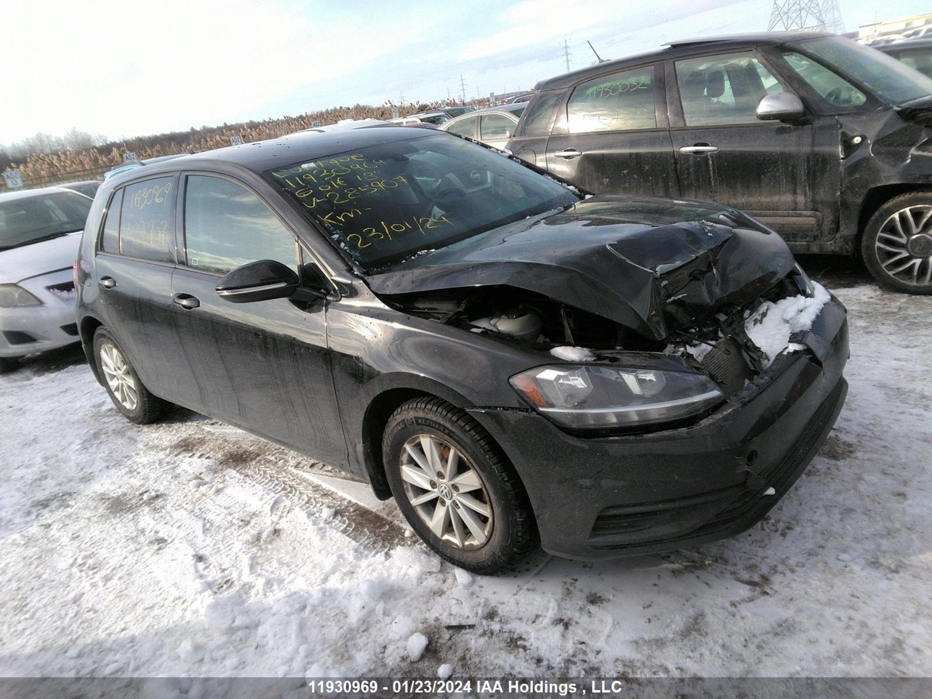 VOLKSWAGEN GOLF 2018 3vwg17au1jm285907