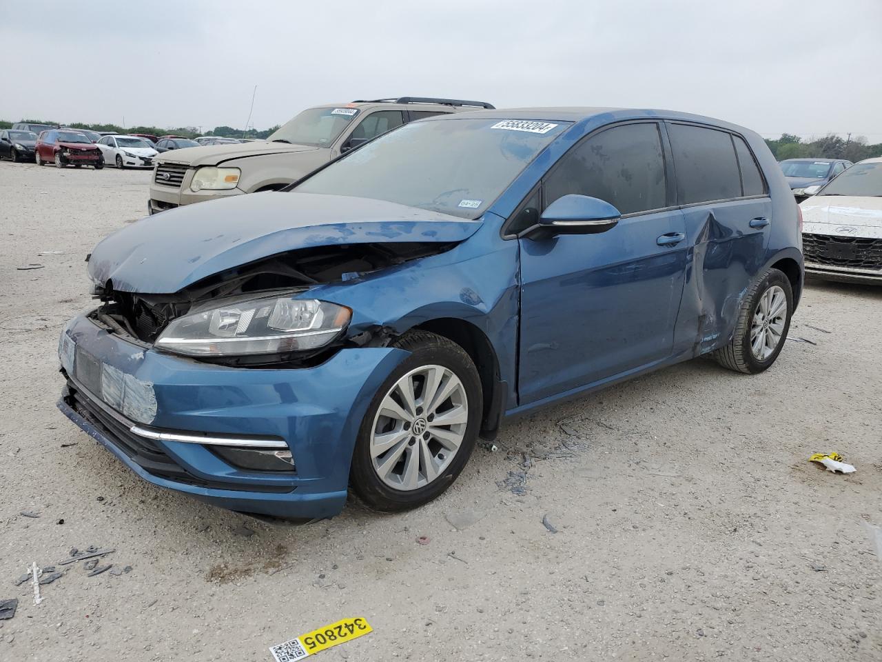 VOLKSWAGEN GOLF 2018 3vwg17au3jm255081