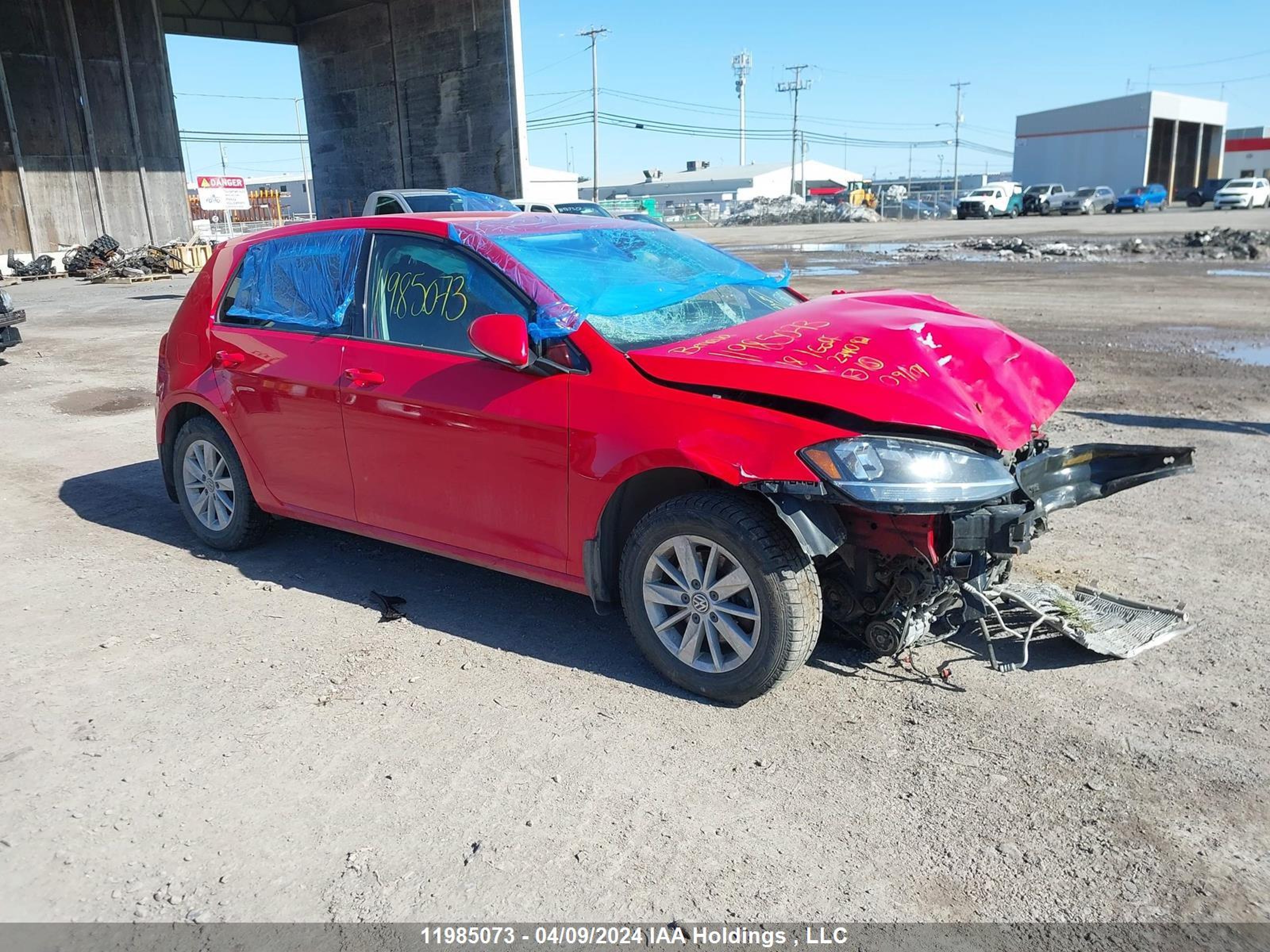 VOLKSWAGEN GOLF 2018 3vwg17au4jm274092