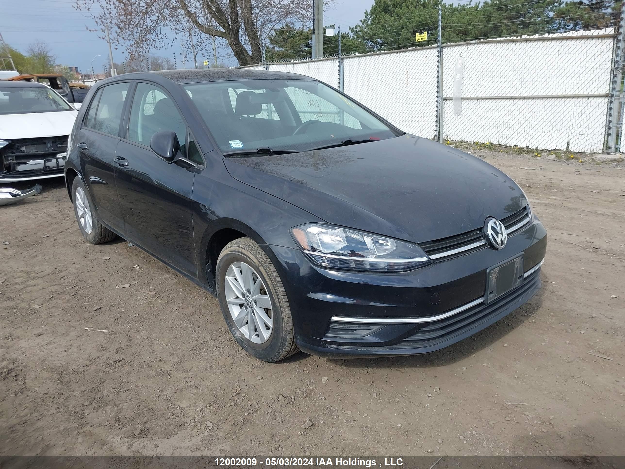 VOLKSWAGEN GOLF 2019 3vwg57au0km025097