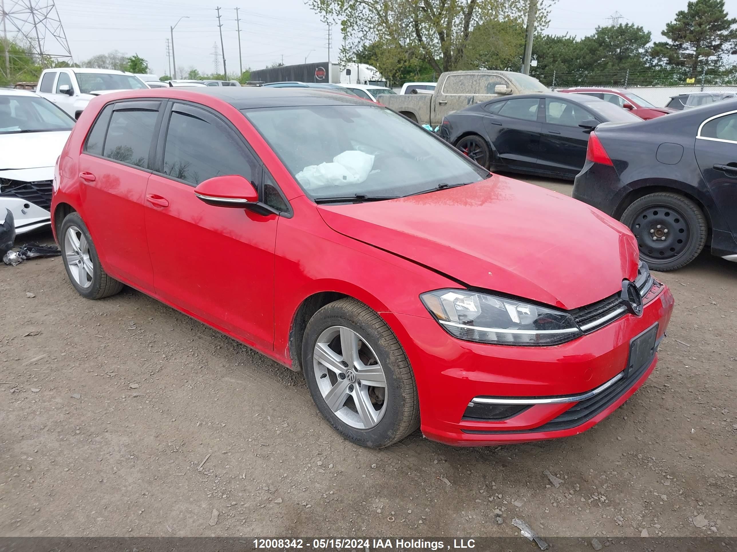 VOLKSWAGEN GOLF 2019 3vwg57au4km023787