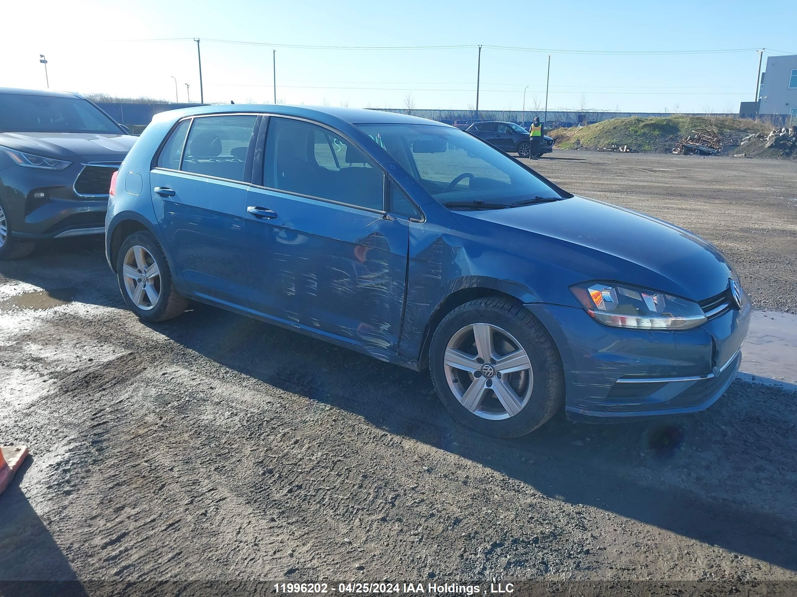 VOLKSWAGEN GOLF 2021 3vwg57au8mm009698