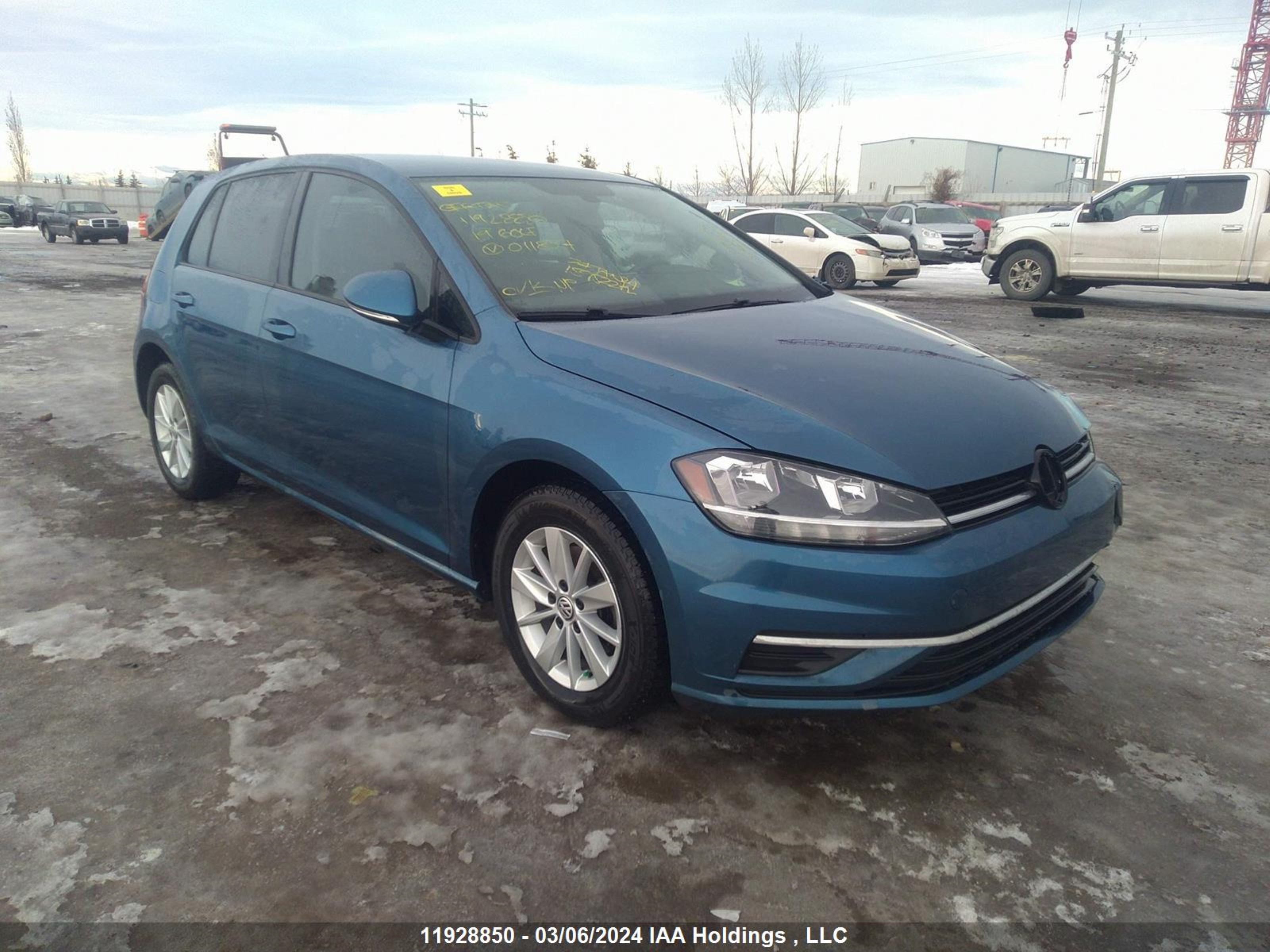 VOLKSWAGEN GOLF 2019 3vwg57auxkm011837