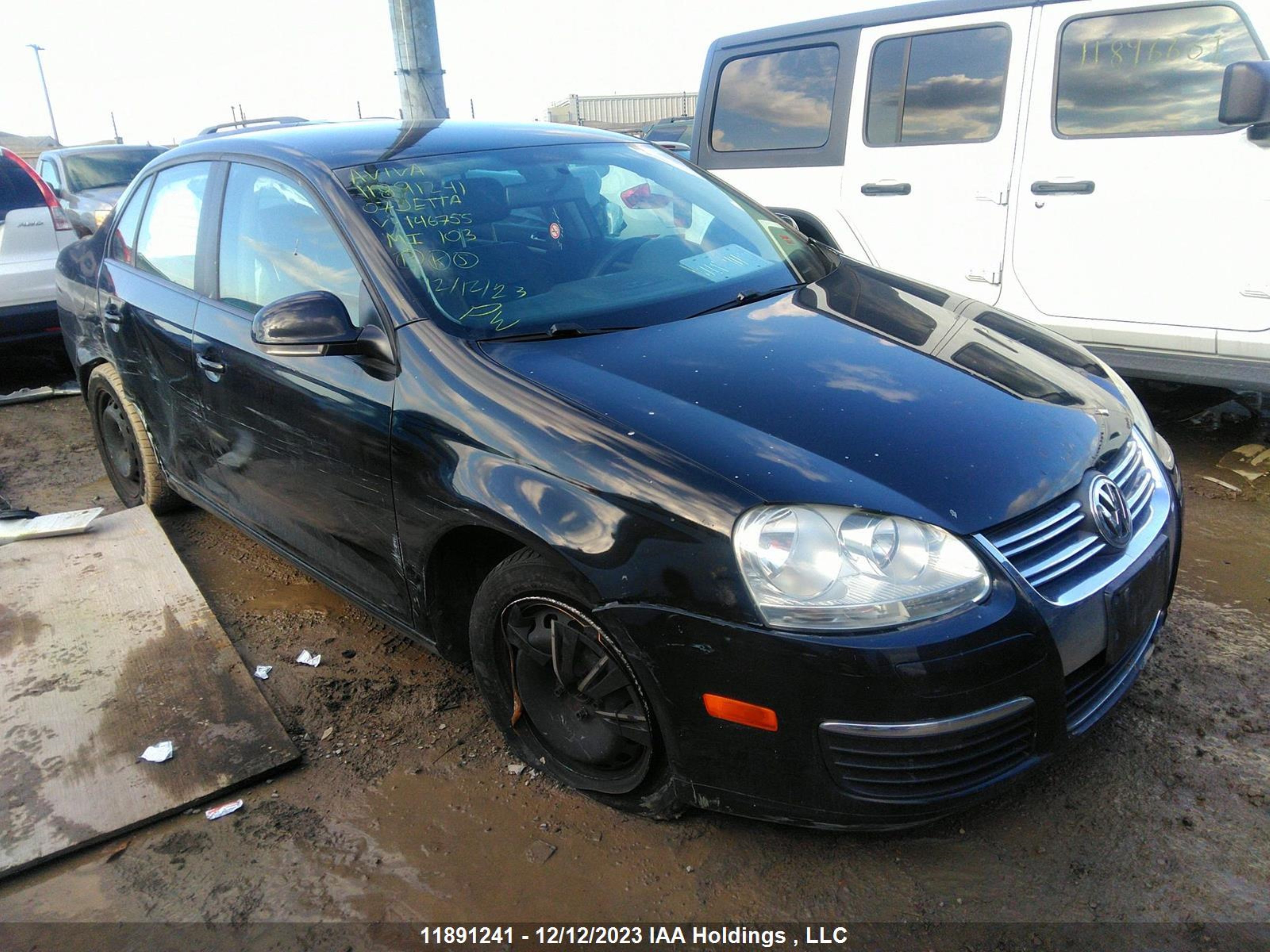 VOLKSWAGEN JETTA 2007 3vwgf71kx7m146755