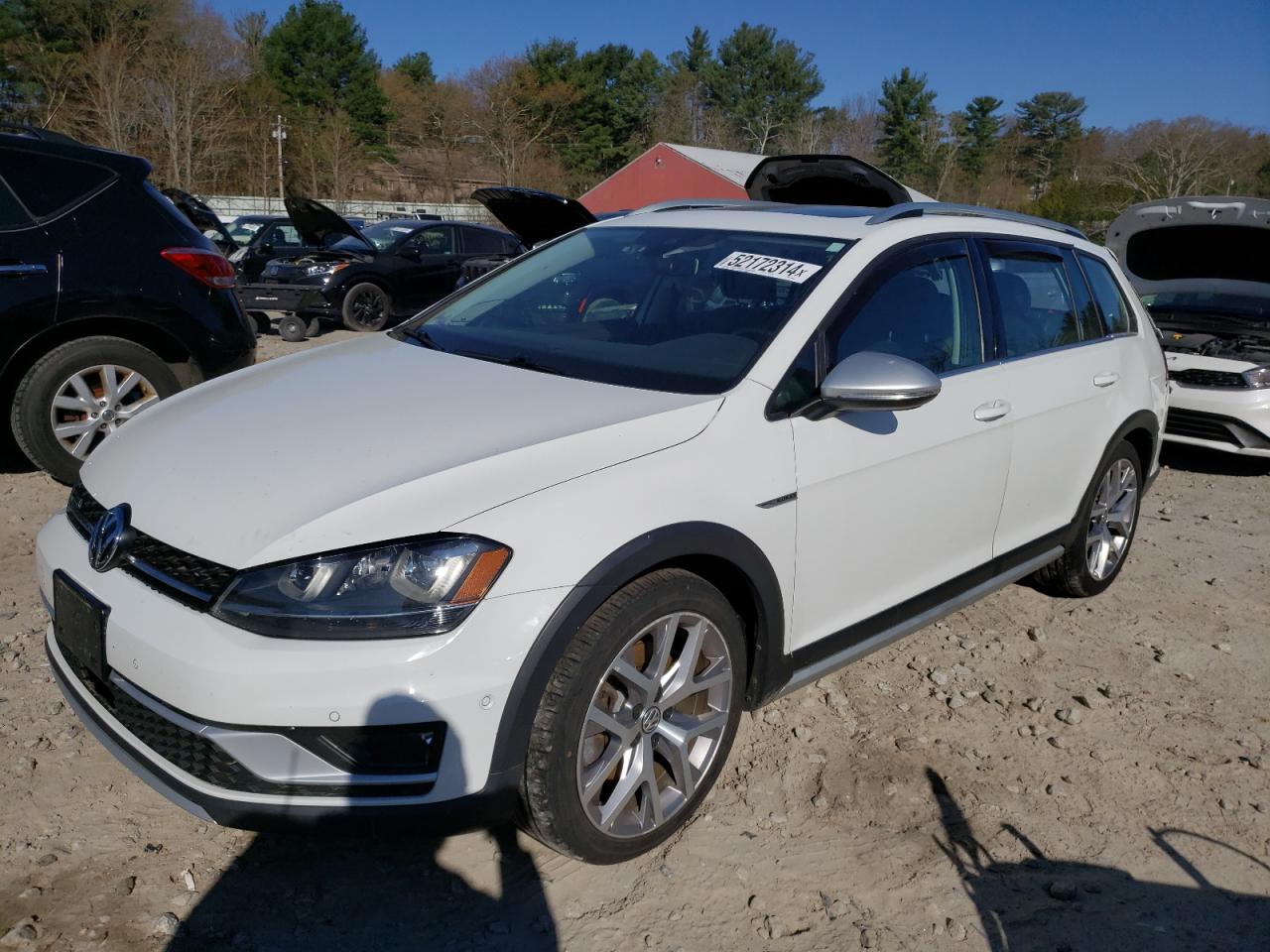 VOLKSWAGEN GOLF ALLTRACK 2017 3vwh17au0hm539010