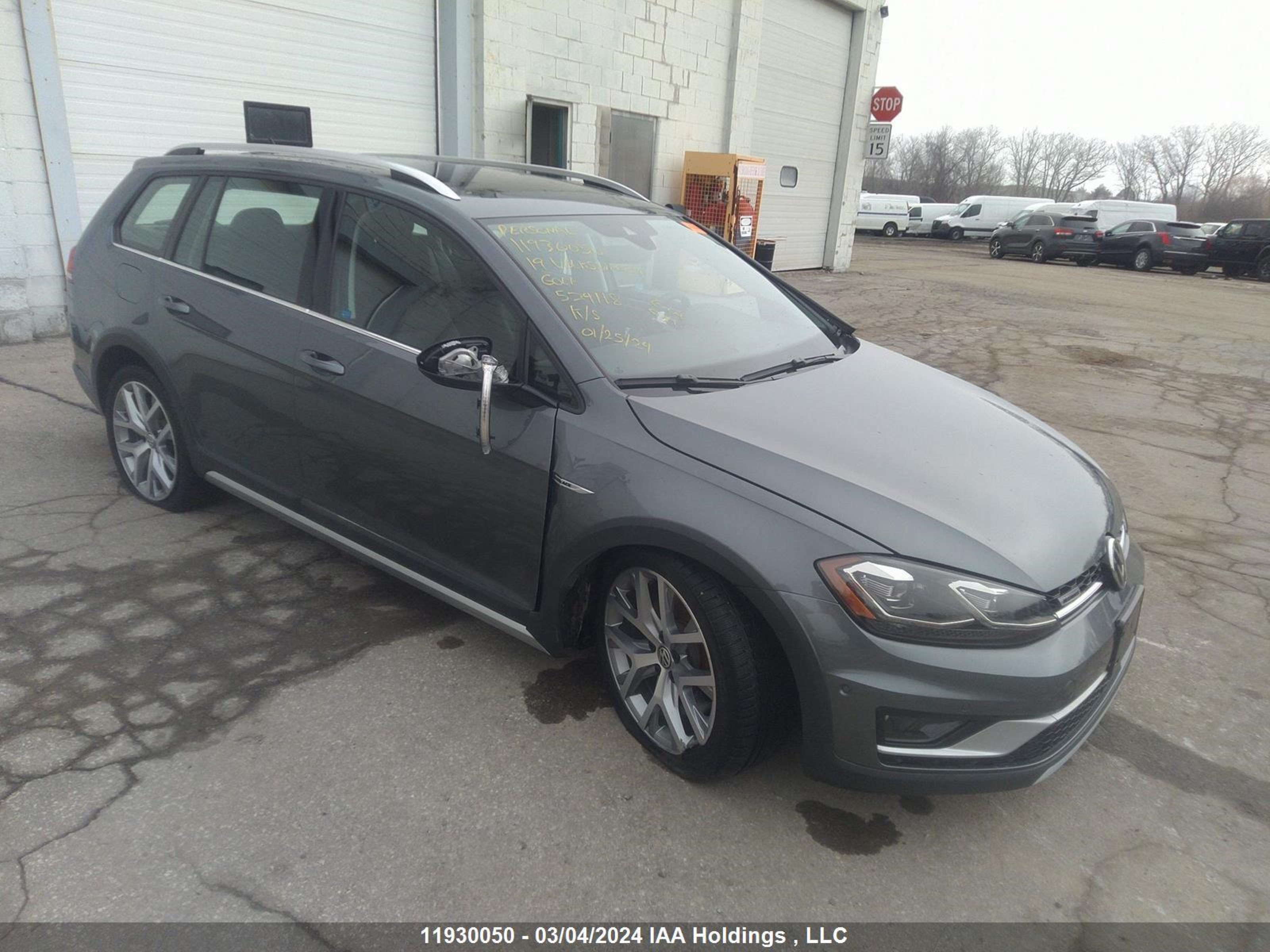 VOLKSWAGEN GOLF 2019 3vwh17au1km524118