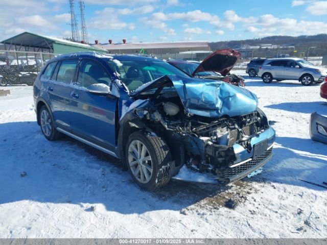 VOLKSWAGEN GOLF ALLTRACK 2017 3vwh17auxhm512042