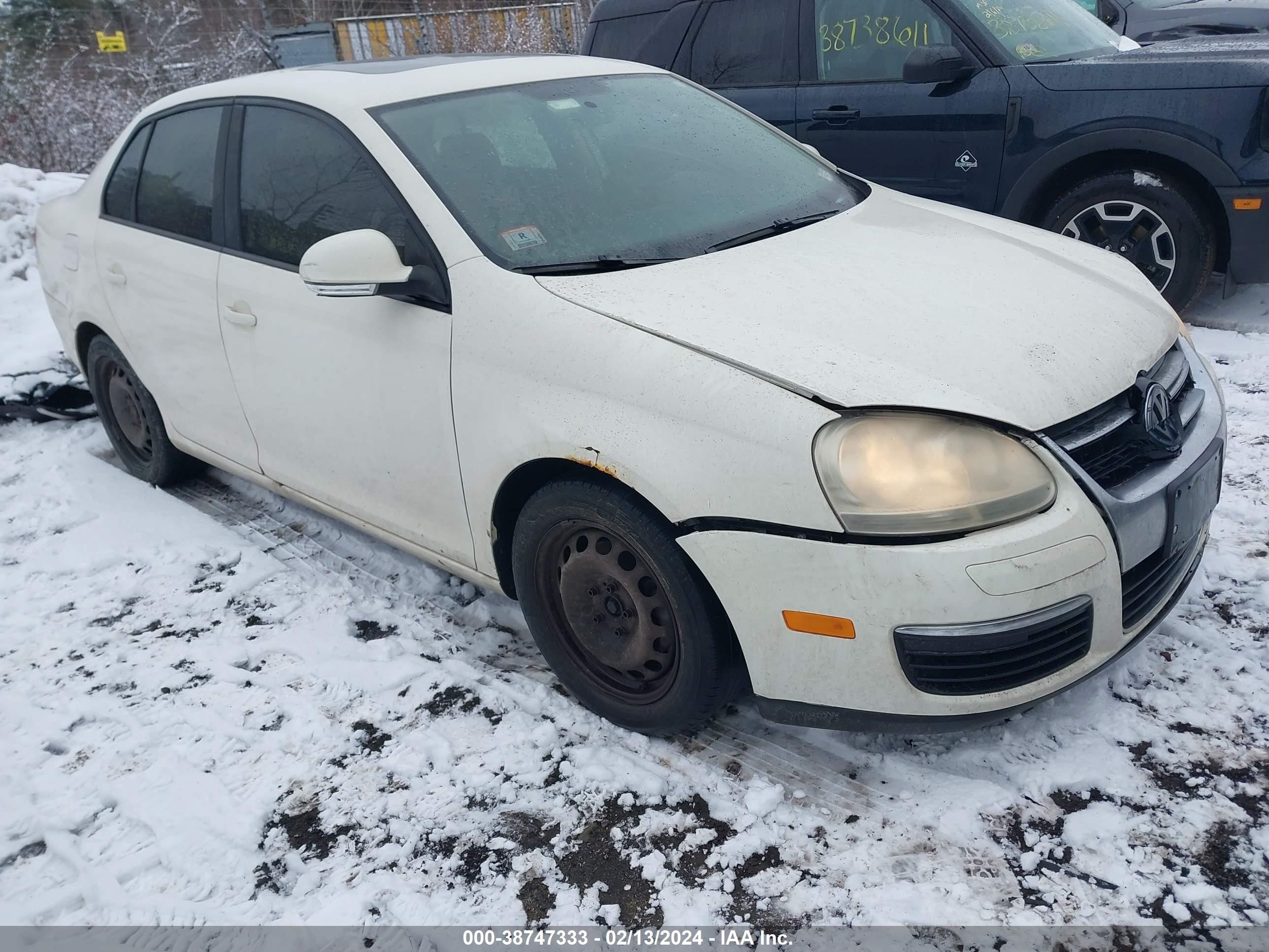 VOLKSWAGEN JETTA 2008 3vwhm71k58m089280