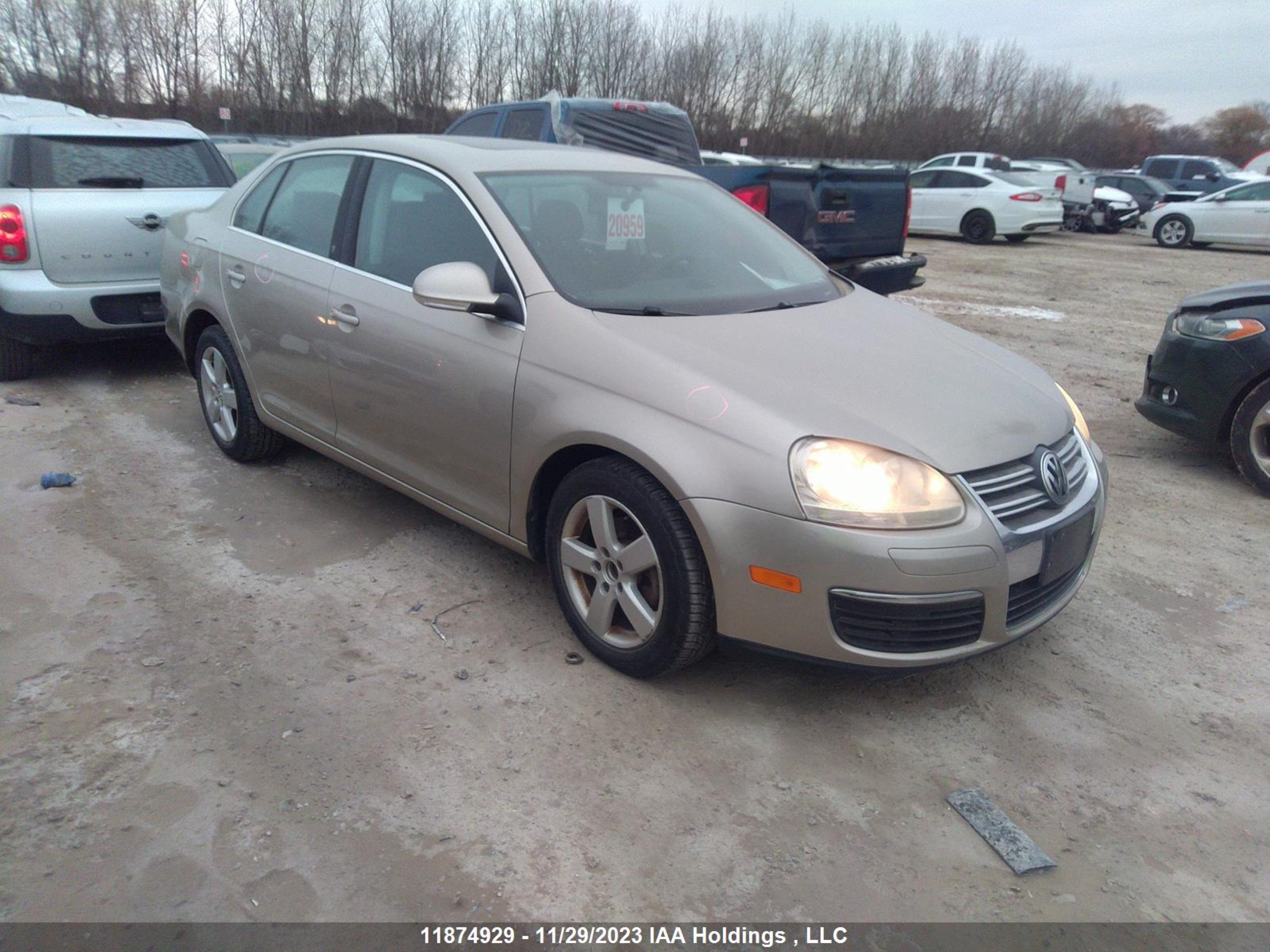 VOLKSWAGEN JETTA 2008 3vwhm71k78m034989