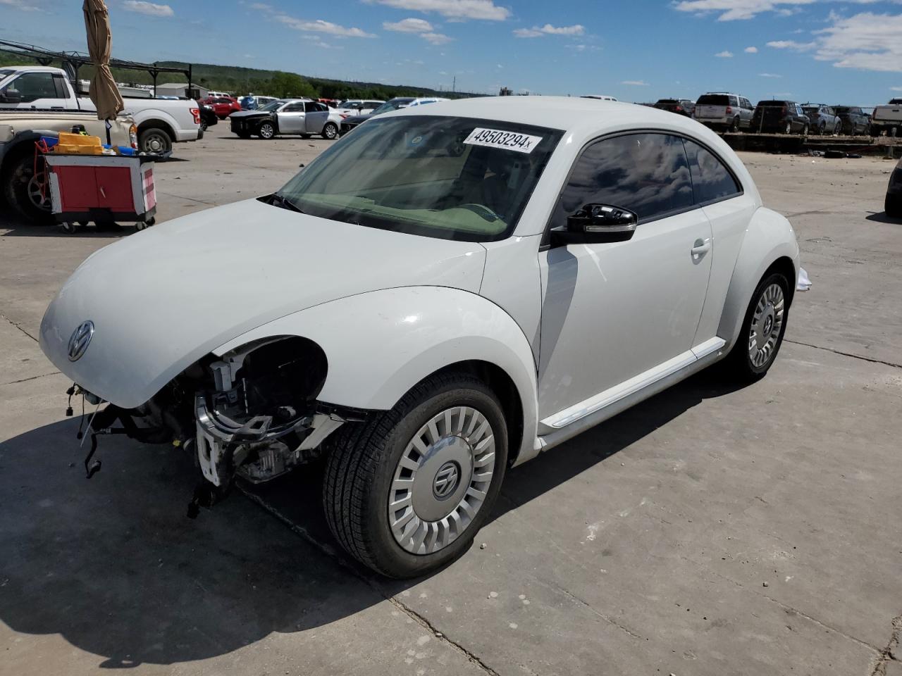 VOLKSWAGEN BEETLE 2014 3vwj07at9em663784