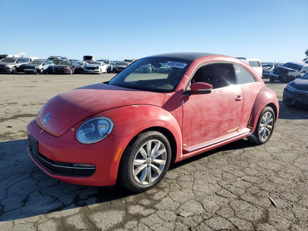 VOLKSWAGEN BEETLE 2014 3vwjl7at9em609425